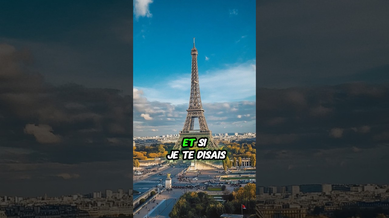 Tu savais que la tour Eiffel n'a pas toujours été grise ?  #shorts #apprendre  #histoire  #culture