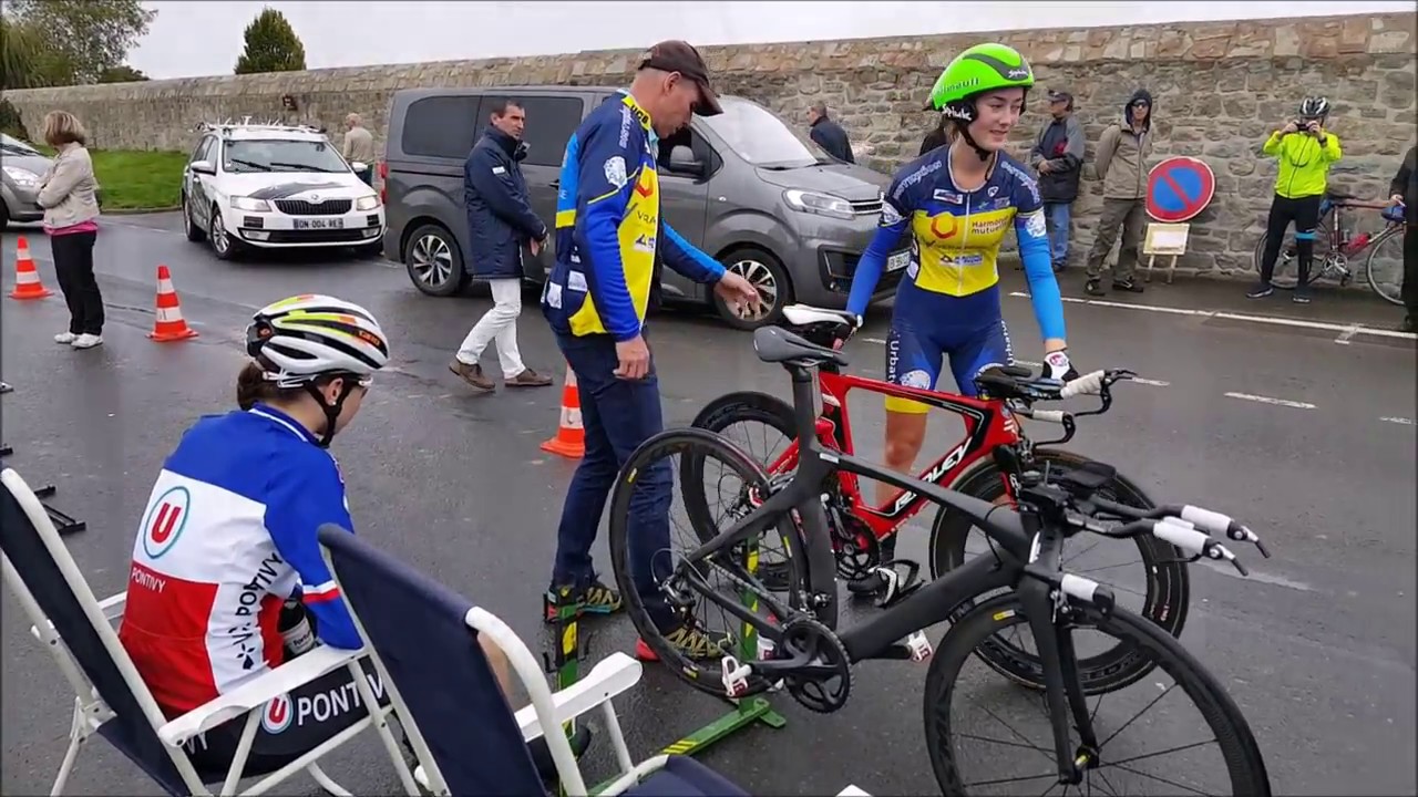 Championnat de Bretagne Contre la montre  Pommeret (22) Catégories junior, espoir et senior dames
