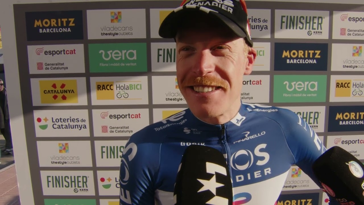 Dorian Godon - Interview à l'arrivée - Etape 1 - Volta a Catalunya 2026