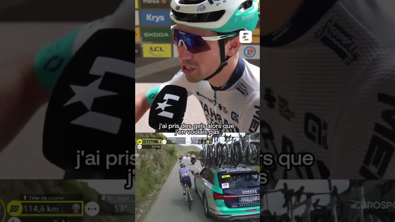 🇫🇷🗣️ Sanctionné pour avoir (ab)usé de la technique du bidon collé, Lenny Martinez s'est exprimé
