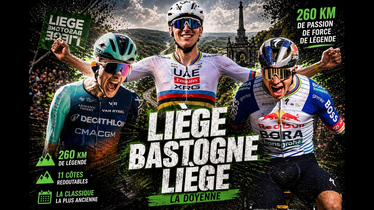 SEIXAS ET EVENEPOEL PEUVENT-ILS FAIRE TOMBER POGACAR SUR LIÈGE-BASTOGNE-LIÈGE ?