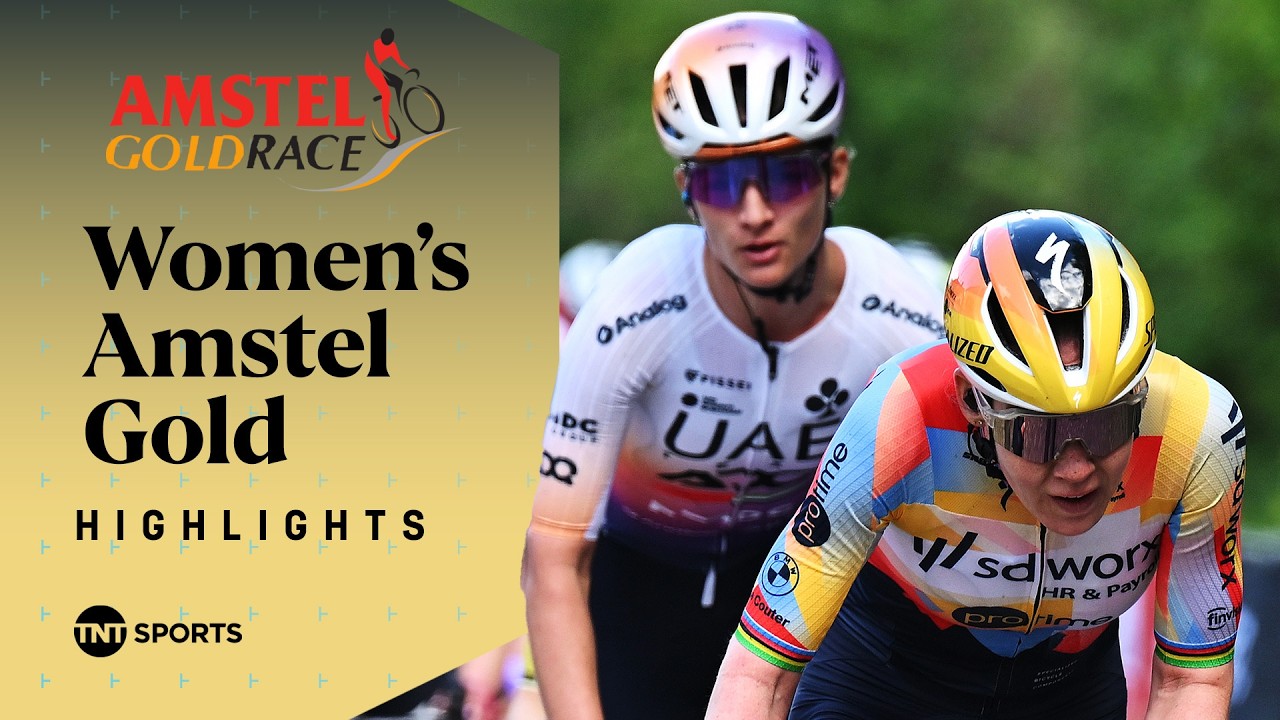 STORMS TO STUNNING WIN! 🫨 | 2026 Women's Amstel Gold Race Highlights | TNT Sports Cycling