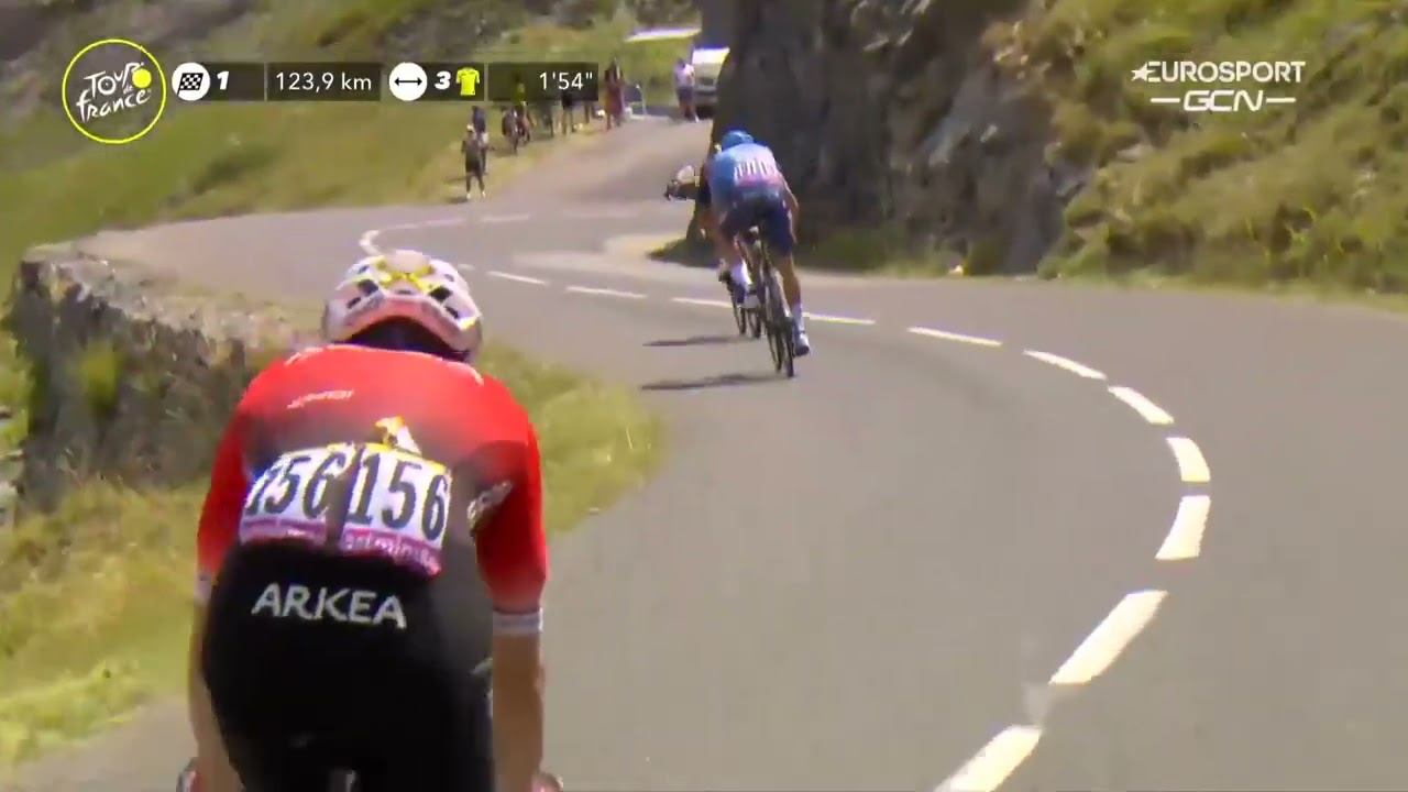 Tom Pidcock drops a descending masterclass during Stage 12 of 2022 Tour de France  Eurosport