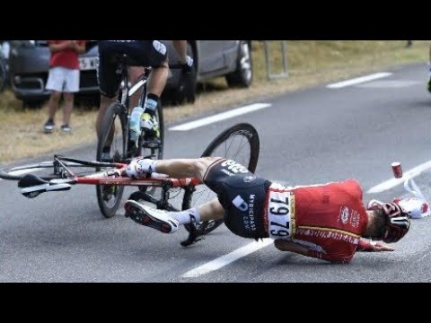 Les pires chutes sur le Tour De France