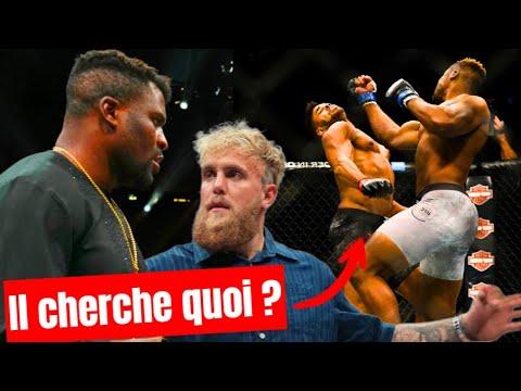 🔴Après sa DÉFAITE , Jake Paul ATTAQUE Francis Ngannou !😳💥… il cherche quoi en fait ? 🤔+ Actu MMA
