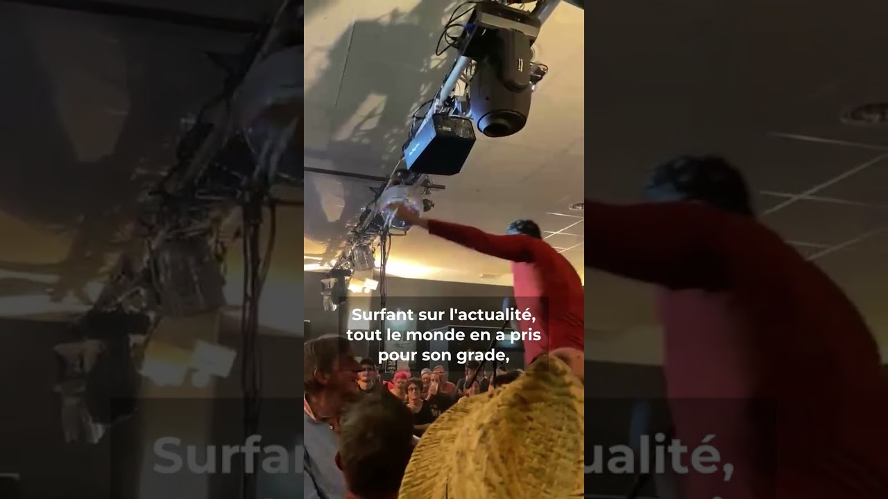 "Macron, il a pas dû se sentir bien menacé chez vous"
