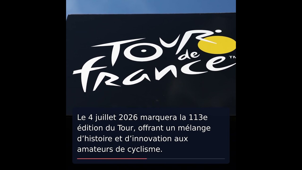 Le Tour de France 2026: Départ inédit de Barcelone avec un chrono par équipes