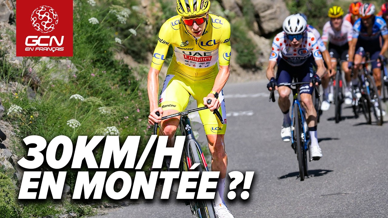 Comment les pros du Tour de France grimpent-ils si vite ?