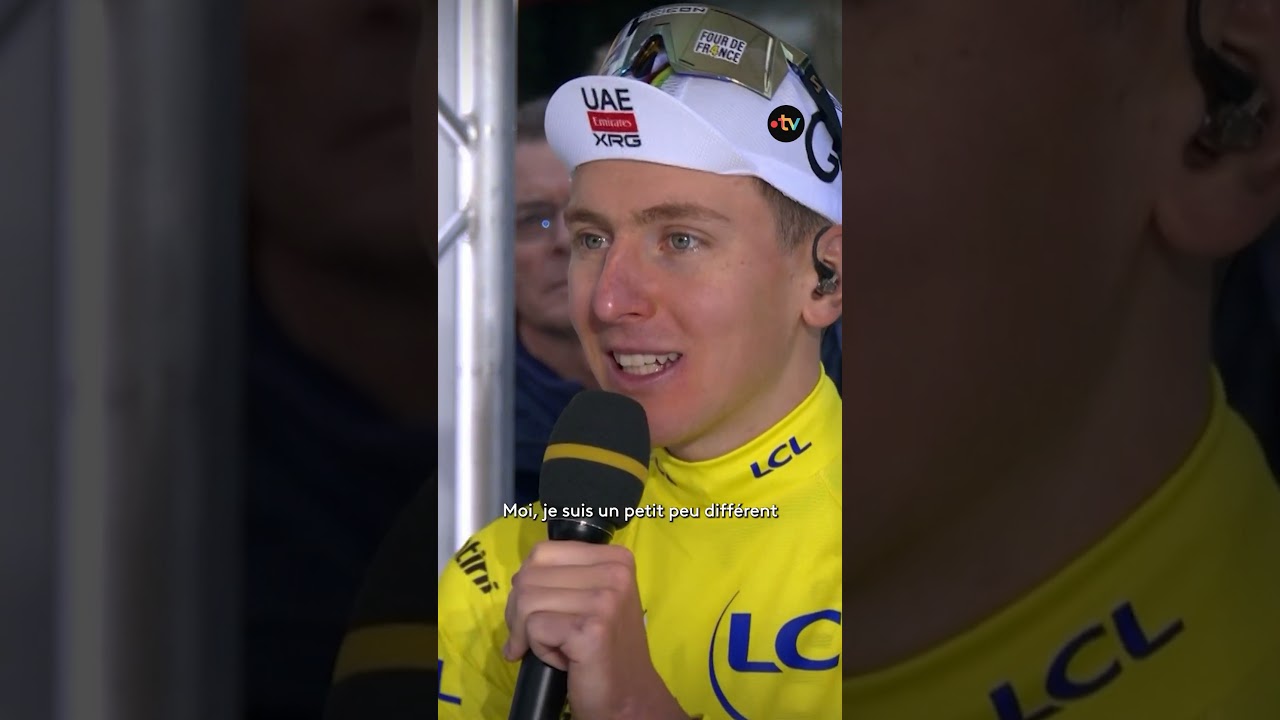 🗣 "Djokovic est le GOAT" #Pogacar #TourDeFrance