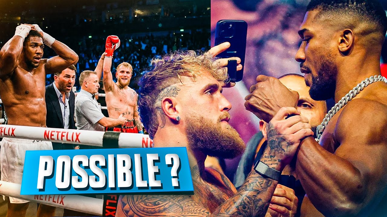 Anthony Joshua contre Jake Paul : il va se passer une DINGUERIE !