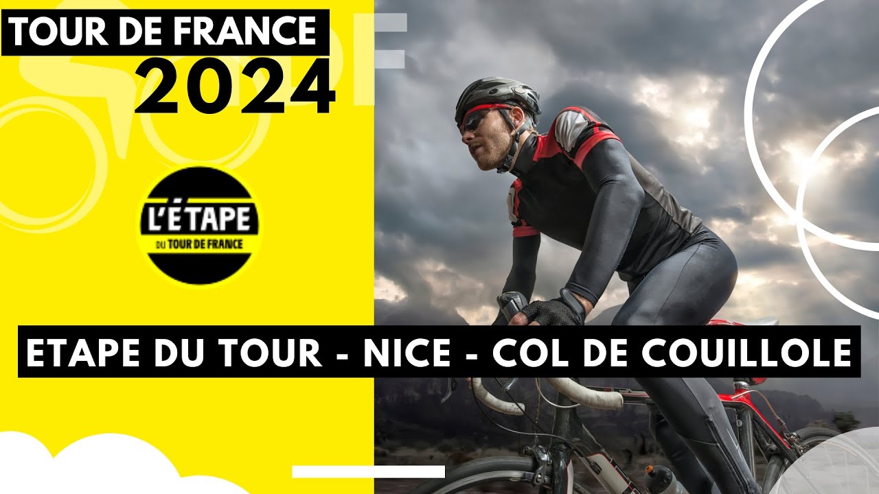 Parcours étape du tour 2024 - Nice - Col de la Couillole - Tour de France 2024 - Direct / Live
