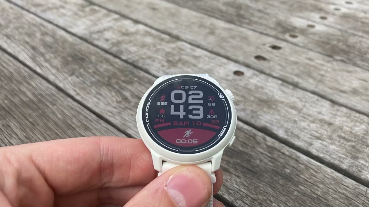 Montres GPS COROS : augmenter la taille de police des données GPS (tutoriel)