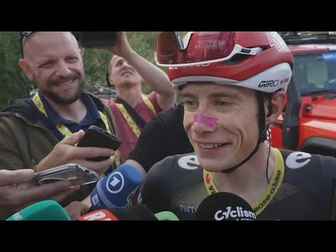 Jonas Vingegaard | Post-Race Interview | Stage 10 | Tour of France 2025