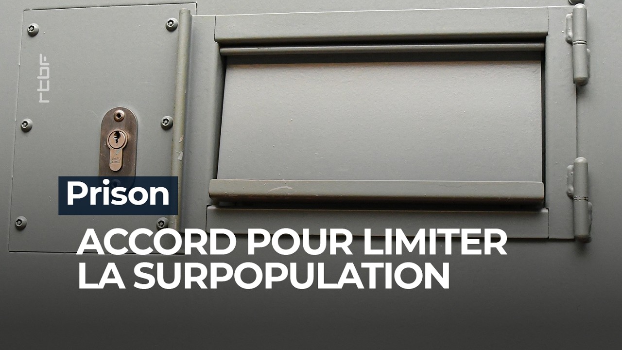 Prison ; un accord pour limiter la surpopulation - RTBF Info