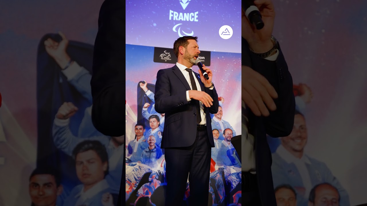 Retour de la délégation paralympique française à Chamrousse