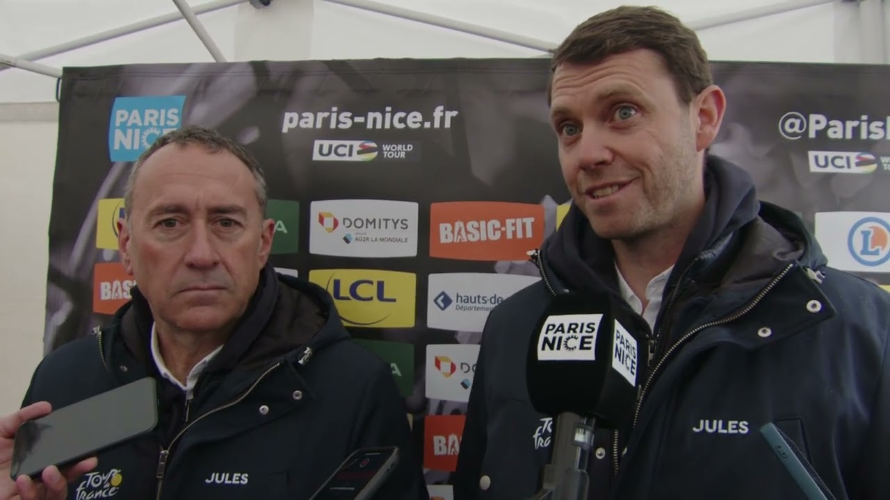 Yannick Talabardon & Thierry Gouvenou officialisent la modification de l'étape 7 de Paris-Nice 2025