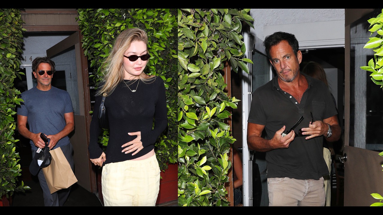 3rd Wheelin! Will Arnett Steps Out As The Third Wheel For Dinner With Bradley Cooper and Gigi Hadid
