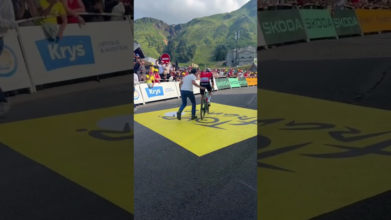 😵 Kevin gave it everything 😵 Vauquelin est allé au bout de lui même ! #TDF2025