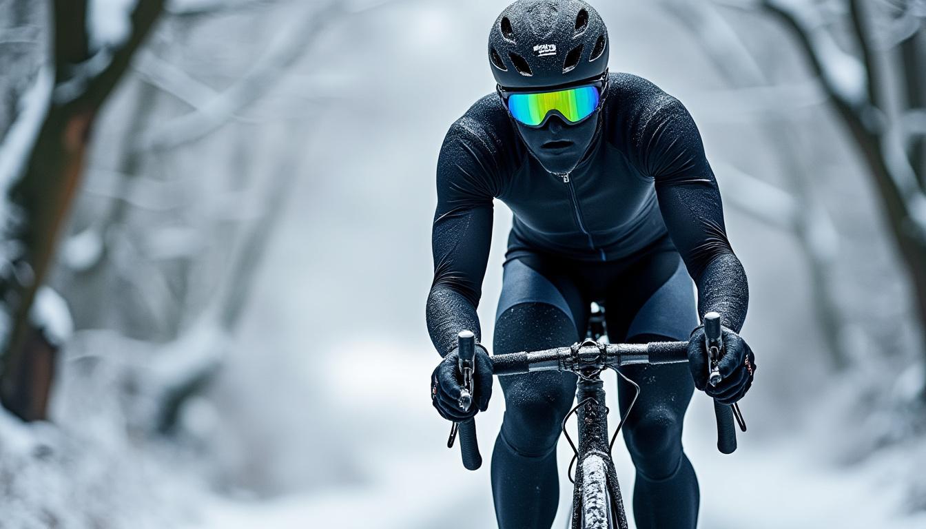 découvrez l'entraînement intense et hors du commun d'un champion du tour de france affrontant des températures extrêmes à -23°c pour repousser ses limites.