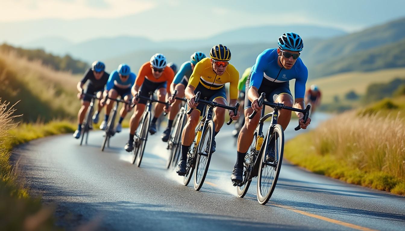 découvrez comment le peloton utilise des stratégies pour gérer les bordures et le vent lors des courses cyclistes, assurant ainsi une meilleure performance et sécurité.