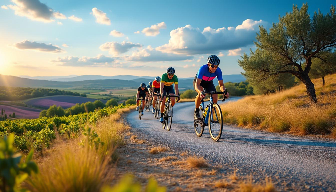 cyclisme : retrouvez les favoris, les étapes incontournables et les meilleures chaînes pour suivre le tour de la provence à la télévision en direct.